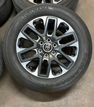 Load image into Gallery viewer, Set of Lightly Used OEM '20" Toyota Tundra Rims 265/60R20 Yokohama XCV Tires LT
