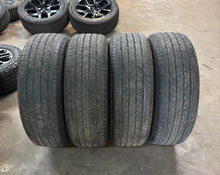 Load image into Gallery viewer, Set of Used '22-'26 Toyota Tundra Machined Wheels OE 265/60R20 Bridgestone HT LT
