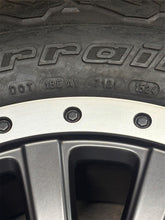 Load image into Gallery viewer, Set of 5 Used '22-'26 INEOS Grenadier 18" Rims on 255/70R18 BFGoodrich TAKO2 LT
