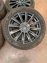 Load image into Gallery viewer, Set of Used 22" '24-'26 Lexus GX550 Premuim+ OEM Rims 265/50R22 Dunlop Tires LT
