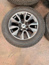 Load image into Gallery viewer, Set of OEM 20" '00-'26 Chevrolet Silverado 1500 RST Wheels on 275/60R20 Goodyear
