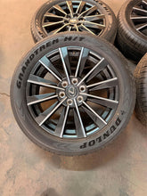 Load image into Gallery viewer, Set of x4 OEM Takeoff '24-'26 Lexus GX550 Luxury+ Rims 265/50R22 Dunlop Tires LT
