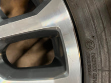 Load image into Gallery viewer, Set of Used '22-'25 Toyota Tundra Grey Machined Wheels OE 265/60R20 Yokohama LT
