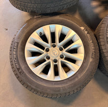 Load image into Gallery viewer, Set of Used 18" Silver '13-'23 Lexus GX460 Wheels on 265/60R18 Michelin Tires LT
