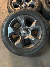 Load image into Gallery viewer, Set of 4 Used 20" '19-'26 Dodge RAM 1500 2675 OEM Rims 275/55R20 Falken AT3WA LT
