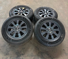 Load image into Gallery viewer, Set of Used OEM '18" '24-26 Toyota Land Cruiser Wheels 265/70R18 Michelin LTX LT
