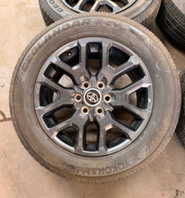 Load image into Gallery viewer, Set of 4 Used 20" Dark Charcoal '23-'26 Toyota Sequoia Wheels 265/60R20 Yokohama
