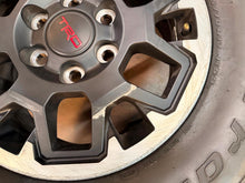 Load image into Gallery viewer, Set of Used TRD 17" OEM '24-'26 Toyota Tacoma Rims 265/70R17 BFGoodrich Tires LT
