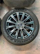 Load image into Gallery viewer, Set of x4 OEM Takeoff '24-'26 Lexus Luxury+ GX550 Rims 265/50R22 Dunlop Tires LT
