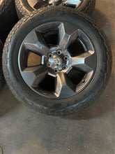 Load image into Gallery viewer, Set of 4 Used 20" '19-'26 Dodge RAM 1500 2675 OEM Rims 275/55R20 Falken AT3WA LT

