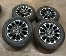 Load image into Gallery viewer, Set of Lightly Used OEM '20" Toyota Tundra Rims 265/60R20 Yokohama XCV Tires LT
