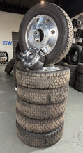 Load image into Gallery viewer, Set of 6 '05-'26 Ford F-450 F-550 19.5" OEM Wheels 225/70R19.5 Continental HDR5
