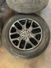 Load image into Gallery viewer, Set of 4 Used OEM '22-'26 Toyota Tundra 75277 Wheels 265/60R20 Yokohama Tires LT
