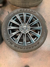 Load image into Gallery viewer, Set of Used 22" '24-'26 Lexus GX550 Premuim+ OEM Rims 265/50R22 Dunlop Tires LT
