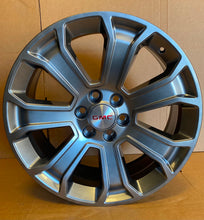 Load image into Gallery viewer, Set of 4 Brand New 22&quot; &#39;00-&#39;18 GMC Sierra 1500 Yukon Hyper Grey Wheels 19301163
