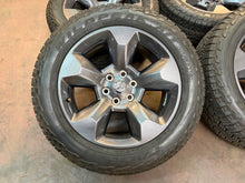 Load image into Gallery viewer, Set of Used '19-'26 RAM 1500 20" Charcoal Wheels 275/55R20 Falken AT3WA Tires LT
