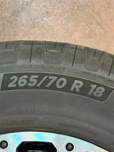Load image into Gallery viewer, Set of Used OE '22-'26 Toyota Tundra 18" Wheels 265/70R18 Michelin LTX Trail LT
