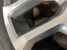 Load image into Gallery viewer, Set of Used '22-'25 Toyota Tundra Grey Machined Wheels OE 265/60R20 Yokohama LT
