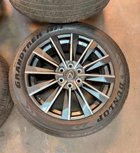 Load image into Gallery viewer, Set of Used 22" '24-'26 Lexus GX550 OEM 10546 Rims on 265/50R22 Dunlop Tires LT
