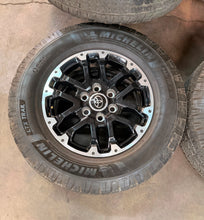 Load image into Gallery viewer, Set of 18" Used OE '22-'26 Toyota Tundra Wheels 265/70R18 Michelin LTX Trail LT
