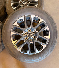 Load image into Gallery viewer, Set of 4 Used '22-'26 OEM Toyota Tundra Limited OEM Wheels on 265/60R20 Tires LT
