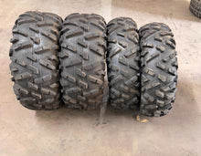 Load image into Gallery viewer, Can-Am Defender Commander 14” New Takeoff Alloy 27” Maxxis Bighorn Set of 4
