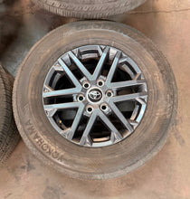 Load image into Gallery viewer, Set of 4 Used Takeoff '22-'26 Toyota Tundra 18" OEM Wheels 265/70R18 Yokohama LT
