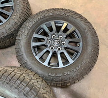 Load image into Gallery viewer, Set of 4 Used 18" '24-'26 Toyota Land Cruiser Wheels on 265/70R18 Falken AT4W LT
