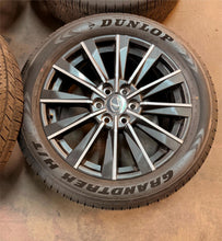 Load image into Gallery viewer, Set of x4 OEM Takeoff '24-'26 Lexus GX550 Luxury+ Rims 265/50R22 Dunlop Tires LT
