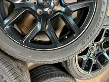 Load image into Gallery viewer, Set of 4 Used Matte Black 22" '19-'26 RAM 1500 Wheels 2727 on 285/45R22 Tires LT

