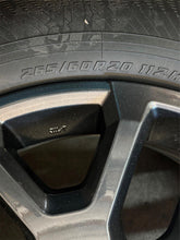 Load image into Gallery viewer, Set of 4 Used OEM '22-'26 Toyota Tundra 75277 Wheels 265/60R20 Yokohama Tires LT

