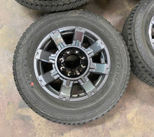 Load image into Gallery viewer, Set of New OEM Takeoff &#39;05-&#39;24 Ford F-250 F-350 Wheels on 275/65R20 Bridgestones
