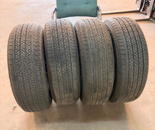 Load image into Gallery viewer, Set of Used '22-'26 Toyota Tundra 18" OEM 75281 Wheels 265/70R18 Bridgestone LT
