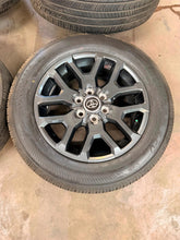 Load image into Gallery viewer, Set of 4 Used 20" Dark Charcoal '23-'26 Toyota Sequoia Wheels 265/60R20 Yokohama
