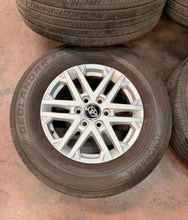 Load image into Gallery viewer, Set of Used 75281 '22-'26 Toyota Tundra 18" OEM Wheels 265/70R18 Yokohama XCV LT
