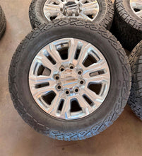 Load image into Gallery viewer, Set of Used 5957 '11-'26 GMC Sierra 2500 Denali Polished OEM Wheels 275/65R20 LT
