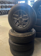 Load image into Gallery viewer, Set of 4 OEM &#39;07-&#39;25 Jeep Wrangler Gladiator Wheels 245/75R17 Bridgestone Tires

