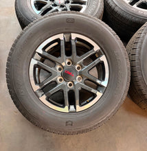Load image into Gallery viewer, Set of OEM Takeoff '24-'26 Toyota Tacoma 18" TRD Rims 265/70R18 General HTS60 LT
