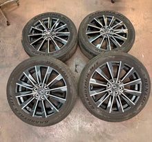 Load image into Gallery viewer, Set of Used 22" '24-'26 Lexus GX550 Premuim+ OEM Rims 265/50R22 Dunlop Tires LT
