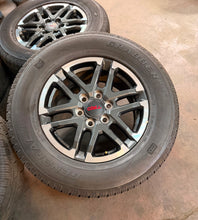 Load image into Gallery viewer, Set of OEM Takeoff '24-'26 Toyota Tacoma 18" TRD Rims 265/70R18 General HTS60 LT
