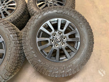 Load image into Gallery viewer, Set of 4 Used 18" '24-'26 Toyota Land Cruiser Wheels on 265/70R18 Falken AT4W LT

