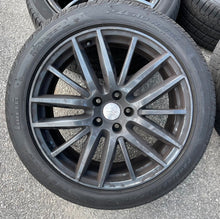 Load image into Gallery viewer, Set of Four Used OEM Takeoff 19&quot; Maserati Quattroporte Staggered Tires &amp; Wheels
