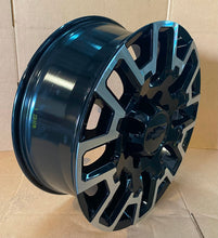 Load image into Gallery viewer, Brand New OEM Set of 22&quot; Gloss Black Machined Wheels &#39;11-&#39;24 Chevy 2500 3500 HD
