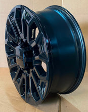 Load image into Gallery viewer, Brand New OEM GM Set of 4 22&quot; Gloss Black Wheels &#39;11-&#39;24 GMC Sierra 2500 3500 HD
