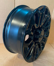 Load image into Gallery viewer, Brand New OEM GM Set of 4 22&quot; Gloss Black Wheels &#39;11-&#39;24 Chevrolet 2500 3500 HD
