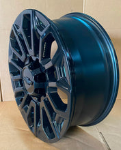 Load image into Gallery viewer, Brand New OEM GM Set of 4 22&quot; Gloss Black Wheels &#39;11-&#39;24 Chevrolet 2500 3500 HD
