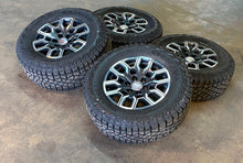 Load image into Gallery viewer, Set of &#39;00-&#39;24 GMC Sierra 1500 Yukon 18&quot; Rims on 275/65R18 Goodyear Territory MT
